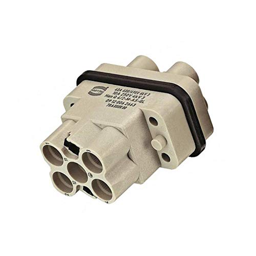 Connecteur Han Q mâle pour résoudre l'encombrement électrique 64+2 PIN