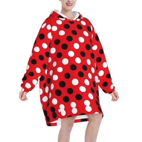 Couverture à capuche contre le froid : le pull géant doux adulte