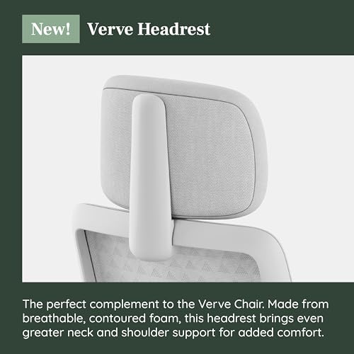 Image of Branch Adjustable Chair Headrest Attachment - Only Compatible with The Verve Chair - Experience Optimal Comfort and Support - Mist