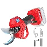 MtiolHig Electric Pruning Shears Compatible with Milwaukee 18v, 26000RPM Cordless...