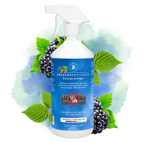 Désodorisant - Désodorisant - Parfum d'ambiance - 1000 ml - Nettoyant enzymatique contre les mauvaises odeurs - Baie foncée