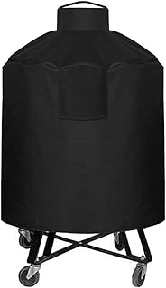 Westeco Cover for XL Big Green Egg,Accessories for Extra Large Big Green Egg Kamado Joe Big Joe Cover Char-Griller Kamado Ceramic Grill Cover Heavy Duty Waterproof Black BGE Cover XL 35.5inDiax48inH