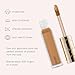 Jouer Essential High Coverage Liquid Concealer - Brightening Concealer - Color Corrector for Under Eye Dark Circles, Spot Coverage, and Eye Primer - Soft Matte Finish, Wheat
