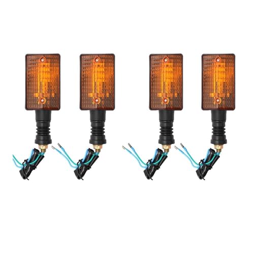 Clignotants moto ambre 2/4 pièces pour XT600 XT350 XT250