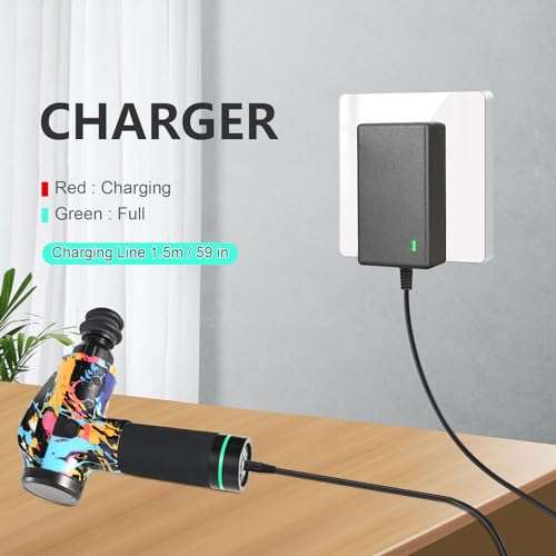 16.8V 1A Massage Gun Charger Replacement Power Supply Cable