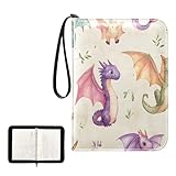 Gran capacidad de 400 tarjetas con páginas extraíbles: organiza hasta 400 tarjetas de tamaño estándar con 50 páginas extraíbles de doble cara (4 bolsillos por lado). La resistente carpeta de tarjetas intercambiables de 3 anillos permite una personalización flexible: añade o quita páginas sin esfuerzo para satisfacer tus necesidades de colección ampliadas mientras mantiene un perfil elegante y compacto