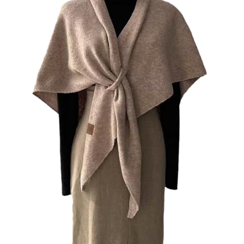Subsequenti Shawl, Subsequenti Scarf - Women's Solid-Color Cashmere Scarf, Soft Comfortable Shawl for Daily Wear