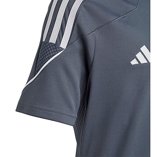 Adidas Boys Jersey (Short Sleeve) Tiro 23 League Jersey, Team Onix/White, IC7484, 152 – Ansicht 2