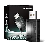 HEYINCAR+ H-Air Wireless CarPlay & Android Auto Adapter, 2025 Upgrade, Plug & Play USB Dongle, Convert Wired CarPlay Auto to Wireless, No Latency, Fast Connection, for Apple iPhone & Android Phones