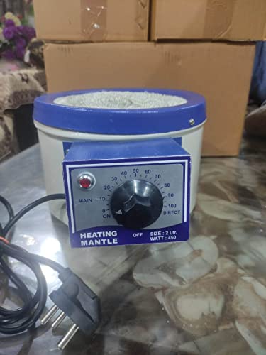 Image of Laboratory Heating mantle || Electric Burner for Flasks || Heating mentle suitable for distillation appratus (2000ML-450 WATT)