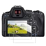 Eguoer 対応 Canon EOS R6 Mark II / R6 / R7 フィルム【2枚セット 国産AGC旭硝子 】Canon EOS R6 Mark II ガラスフィルム r6 保護フィルム 液晶 強化ガラス r7 液晶保護フィルム 硬度9H 飛散防止 指紋防止 気泡ゼロ 貼り付けやすい 自动吸着 保護シートYXJR6