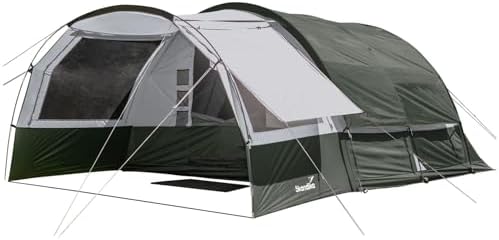 Skandika Tente polyvalente 250 x 250 cm | Tente de camping pour 3 personnes, moustiquaire, étagère , fenêtre panoramique, auvent | Tente familiale, tente dôme pour cuisine, pavillon pour jardin Skandika Tente polyvalente 250 x 250 cm | Tente de camping pour 3 personnes, moustiquaire, étagère , fenêtre panoramique, auvent | Tente familiale, tente dôme pour cuisine, pavillon pour jardin