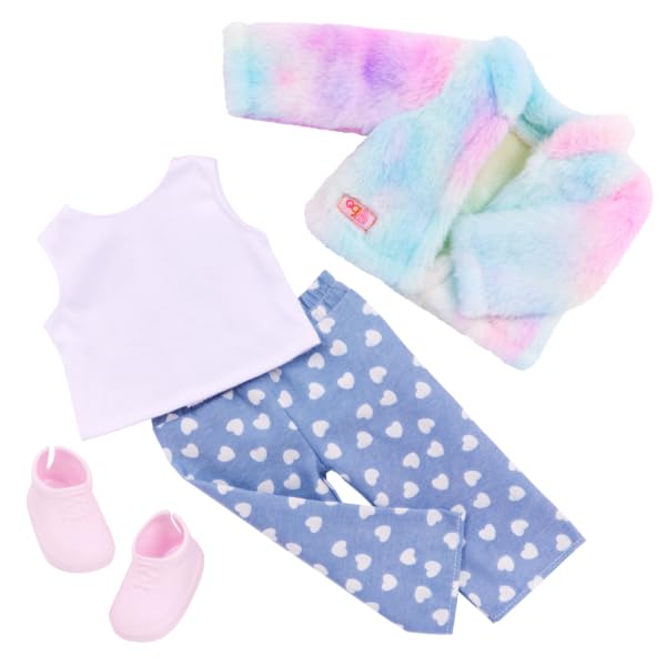 Doll & Pet OG – Skylar 45,7 cm i łuk 15,2 cm pies – fantazyjna zabawa – zabawka dla dzieci od 3 lat