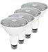 SleekLighting LED Par 30 Long Neck,11 Watt,(75 Watt Equivalent),Soft White -3000K,800Lumens,"Dimmable" Wide Flood Bulb,Indoor/Outdoor, Recessed Lighting, Spot Light,E26,ES&UL Wet Location 4Pack