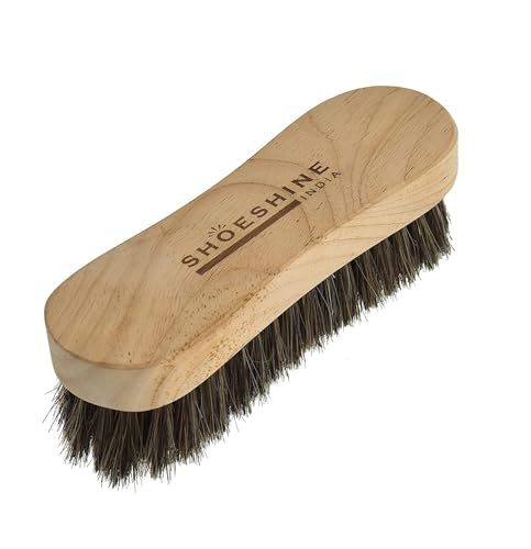 Image of SHOESHINE Shoe Brush + Shoe Polish Cream Combo