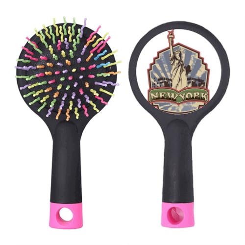 Brosse à cheveux démêlante anti-nœuds base coussin New York
