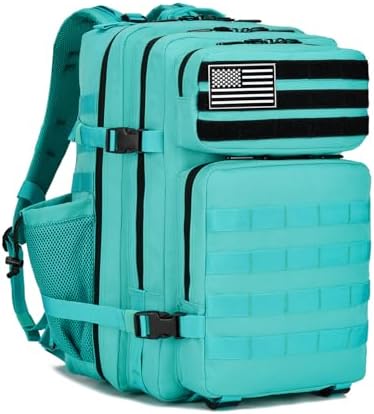 Mochila Militar Táctica 45L - Sistema MOLLE Senderismo Camping - ...