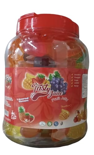 TIK Tok Challenge Crazy Candy Factory Fruit Pops Jelly Jellies Viral Candy Sweets 55 Pack of Fruit Pops 32g