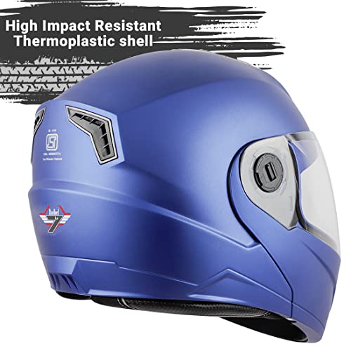 Image of Steelbird SBA-7 7Wings ISI Certified Flip-Up Helmet for Men and Women
