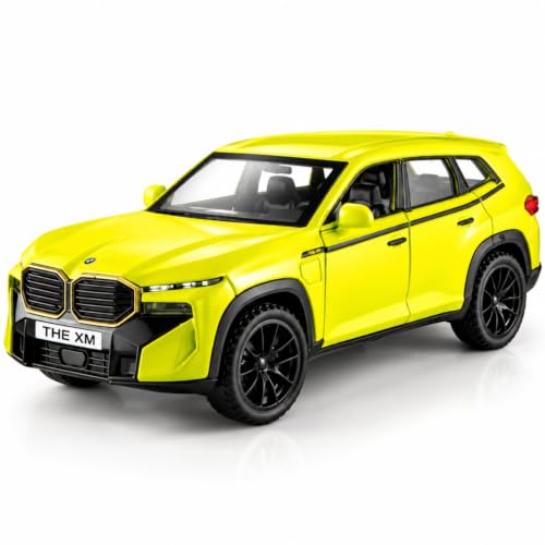 Image of Mashes BMW XM SUV Car 1:32 Scale Model Car Exclusive Alloy Metal Pull Back Die-cast Diecast Metal Pullback Toy Openable Doors & Light Music Best Gifts Toys Kids【Colors as Per Stock】