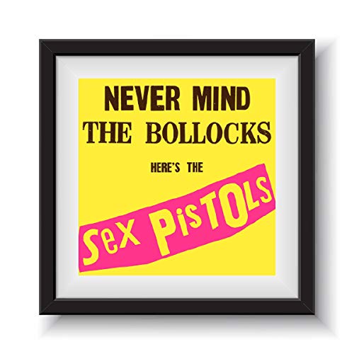 Printshop Sex Pistols - Never Mind The Bollocks - Framed Album