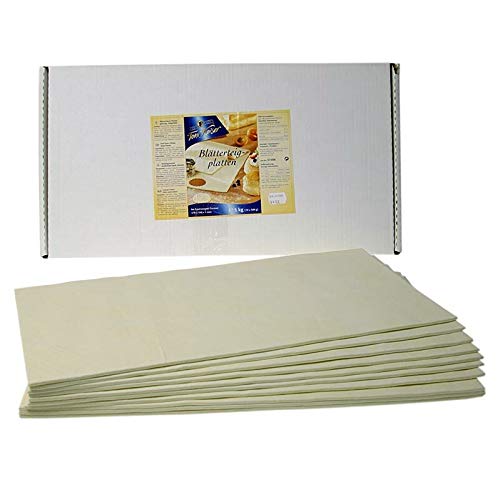 Toni Kaiser Blätterteig Platten 47x26x0,4cm 5kg 10x500g