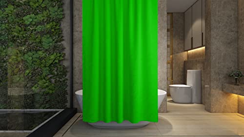 ProBytes Shower Curtain, Made of PEVA, Water Repellent, Mildew Resistant, 180x180cm, 71x71inch, Rail Hooks,Feather Light