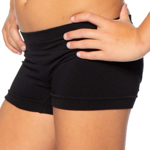 Girls Seamless Boyshort Underwear Bundle - Seamless Underwear Ages 8-12 (4 Pack)2