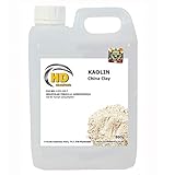  Polvo de arcilla china Kaolin, 100% puro producto de calidad natural, 800 g, libre de polipropileno