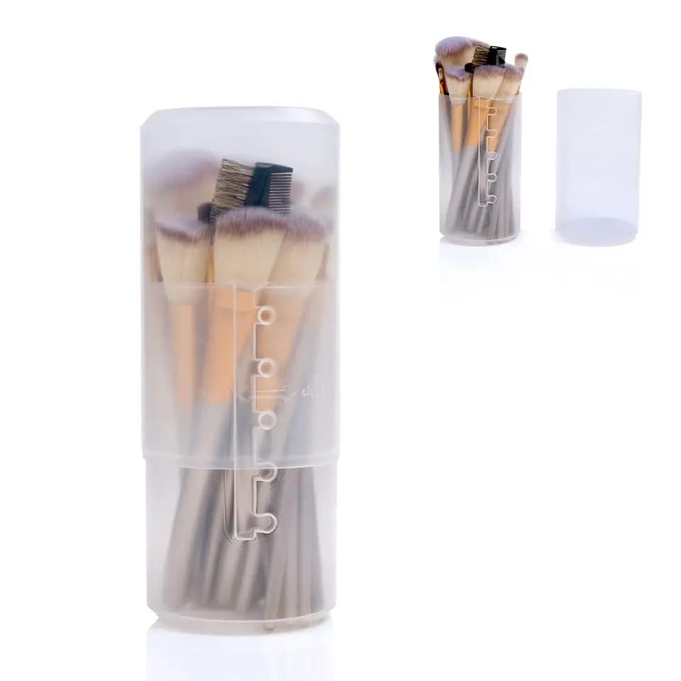 Ghelonadi 1pcs Makeup Brush Holder, Makeup Brush Organizer Travel Case Retractable Travel Makeup Brush Holder For Vanity Makeup Artist Brushes Storage Cup-image-23