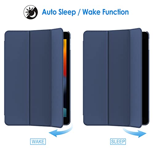 Image of JETech Case for iPad 10.2-Inch (2021 /2020 /2019 Model, 9 /8 /7 Generation), Auto Wake /Sleep Cover (Deep Navy)