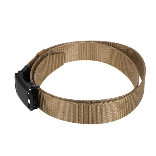 Totority Automatic Buckle Belt for Men Stretchable Casual Ratchet Belt Breathable Nylon for Outdoor Sports and Everyday Use