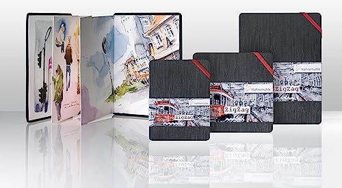 Hahnemuhle Zig Zag Sketch Book 14 x14cm, white, 14 x 14 cm - Image 3