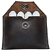 Hide & Drink, Rustic Leather Tampon Case/Condom Holder Pouch, Secret Stash Handmade Includes 101 Year Warranty :: Bourbon Brown