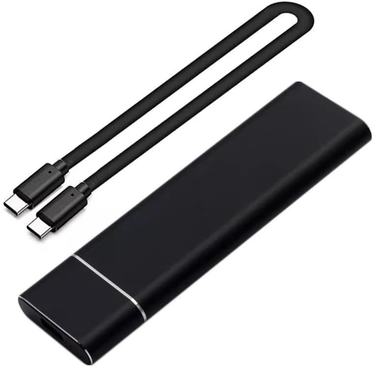 Portable External Hard Drive 4TB, Mini SSD Hard Drives,Solid State External Drives,Computer Backup Drive,USB 3.1 to Type-C Support Data Storage Transfer for Windows XP PC Laptop and Mac