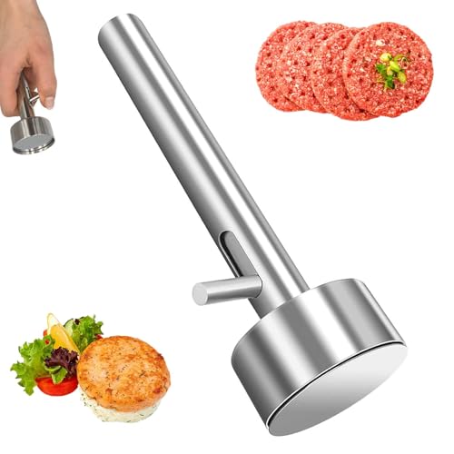 Falafel Portionierer, 4 cm Edelstahl Falafel Formen, Fleischbällchen Schaufel, Nicht Klebend Baller Tool, Fleischbällchen Bällchen, Hummus...