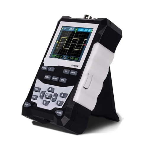 Oscilloscope, Handheld Portable Oscilloscope 500MS/s 120MHz Professional Digital Oscilloscope Laboratory Electrical Repair Auto,Portable oscilloscope