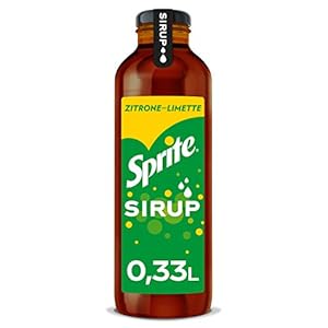 Sprite Sirup Zitrone, (1 x 330 ml) – 1x Flasche ergibt bis zu 5 Liter Fertiggetränk