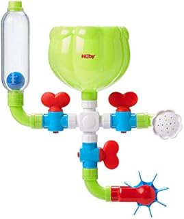 Nuby Wacky Water Works Pipes Bath Toy for 3 Year Olds