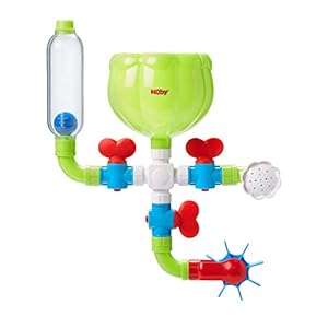 Nuby Wacky Water Works Pipes Bath Toy for 3 Year Olds