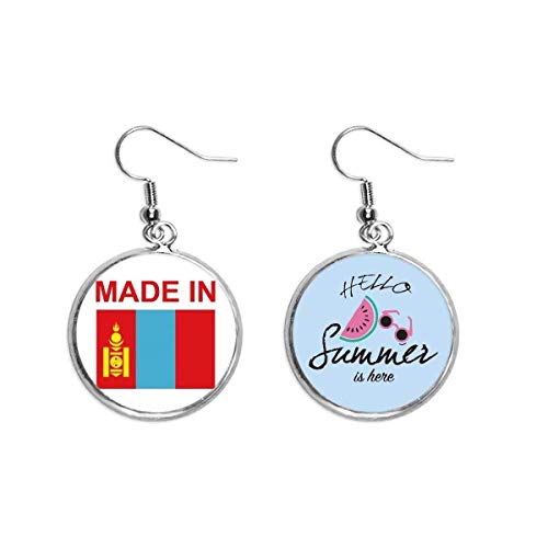 Pendientes de sandía que transmiten la alegría del verano y momentos felices