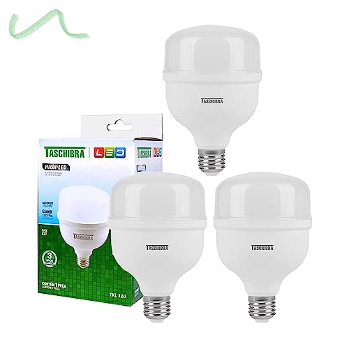 Kit 3 Lâmpada High Led 40w Alta Potência 6500k Branco Frio
