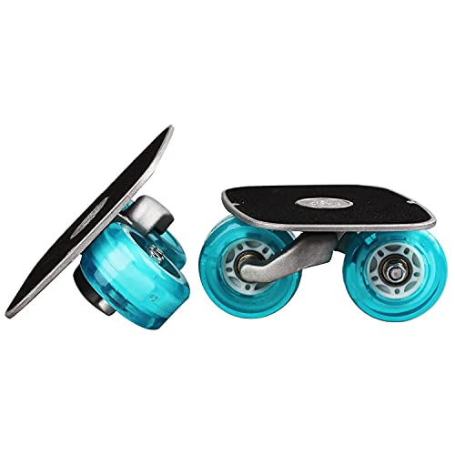 JINCAO Drift Plate Skates Blue Roller Road Skate Aluminum Anti-Slip Board