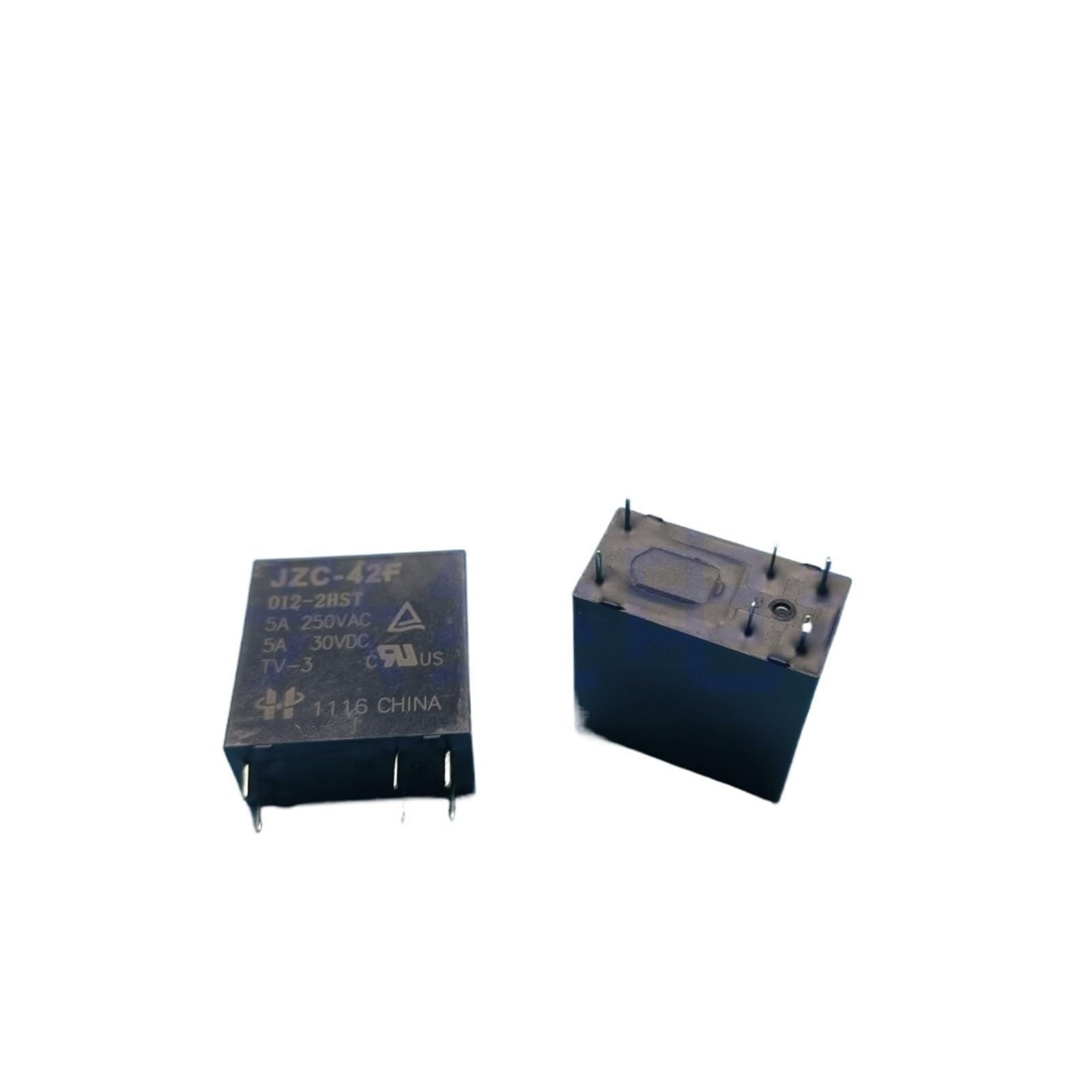 Relais HF JZC-42F 012-2HST 12VDC NISZA 6A pour circuit imprimé
