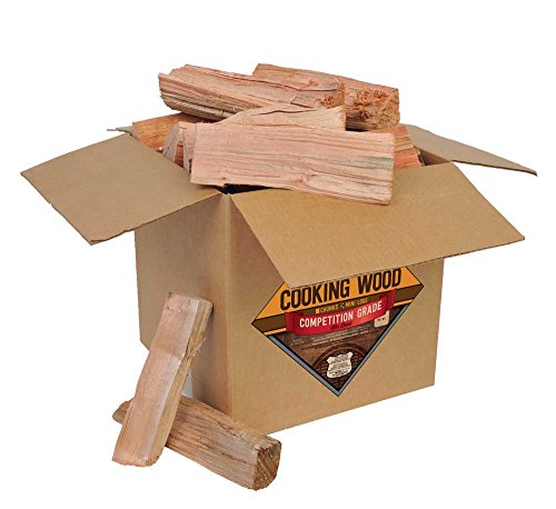Smoak Firewood Cooking Wood Logs - USDA Certified Kiln Dried (8inch Pieces, 20-25lbs - Maple)
