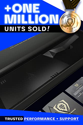 Dalstrong Meat Cleaver Knife - 7 Inch - Shadow Black Series - Black Titanium Nitride Coated - High Carbon - 7Cr17Mov-X Vacuum Treated Steel - Razor Sharp Kitchen Knife - Sheath - Nsf Certified #TOP5