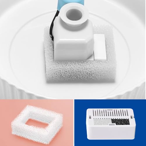 Filtros de repuesto para fuente de agua para gatos miniatura 4