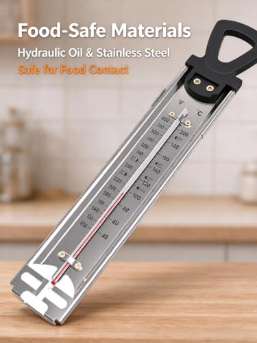 ChayWillow Stainless Steel Clip-on Candy & Deep Fry Thermometer - image 3