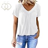 Perfect for Any Occasion: Whether you're heading to a vacation, party, or simply out for a casual day, our short sleeve summer tops are designed to fit all your needs during spring, summer, fall, and winter days