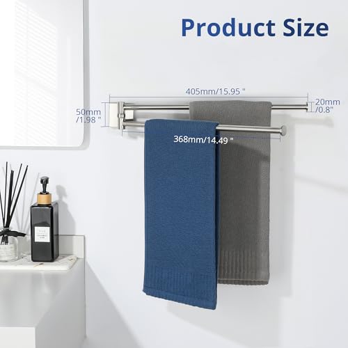 Porte-serviette de salle de bain SAYAYO pour optimiser les petits espaces